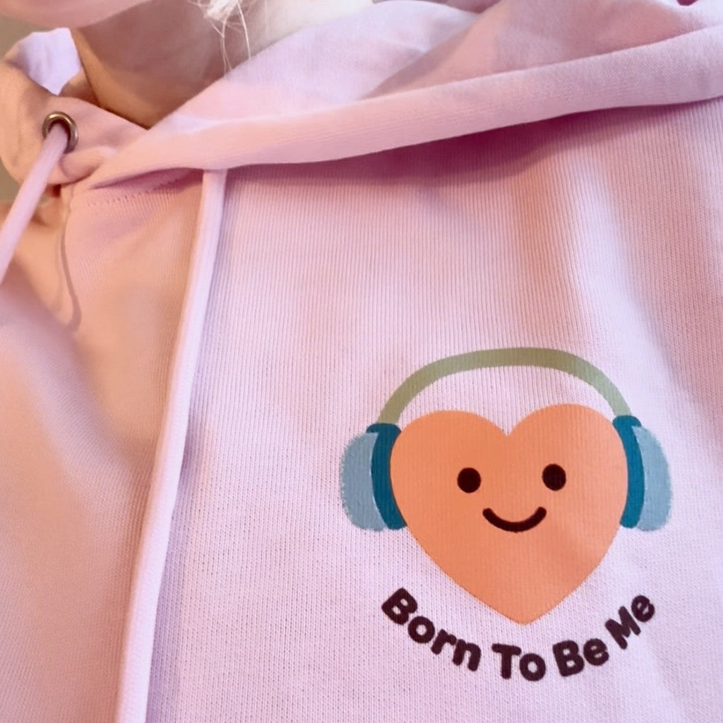 Unisex Adult Heart Defenders Pink Hoody