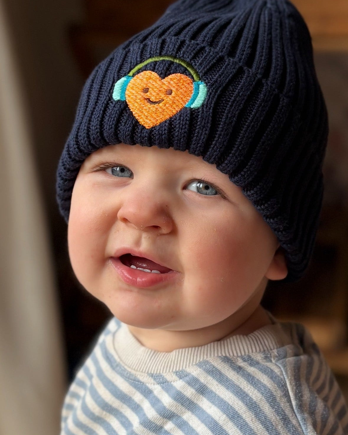 Born To Be Me Beanie - Navy