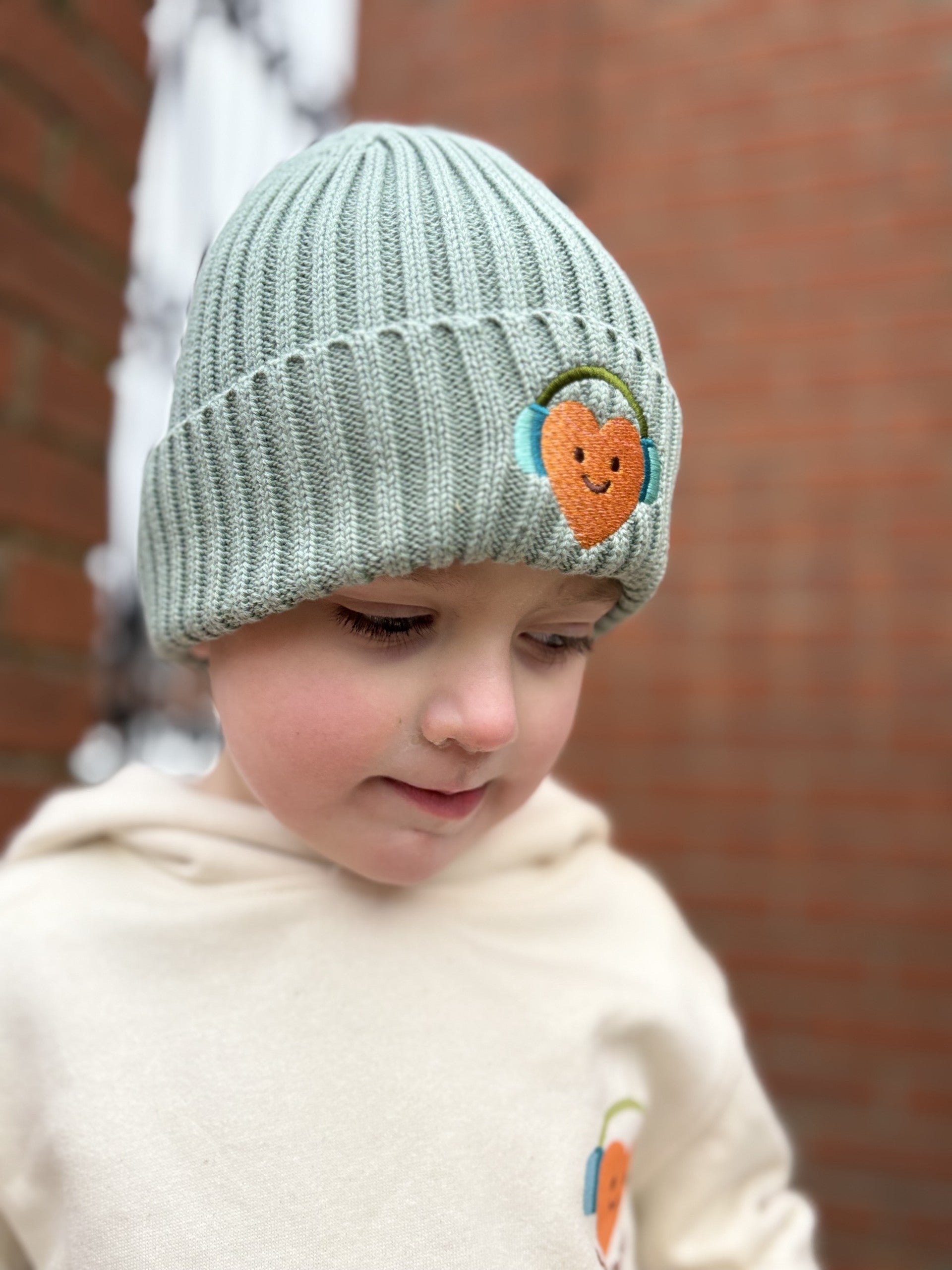 Born To Be Me Beanie - Sage